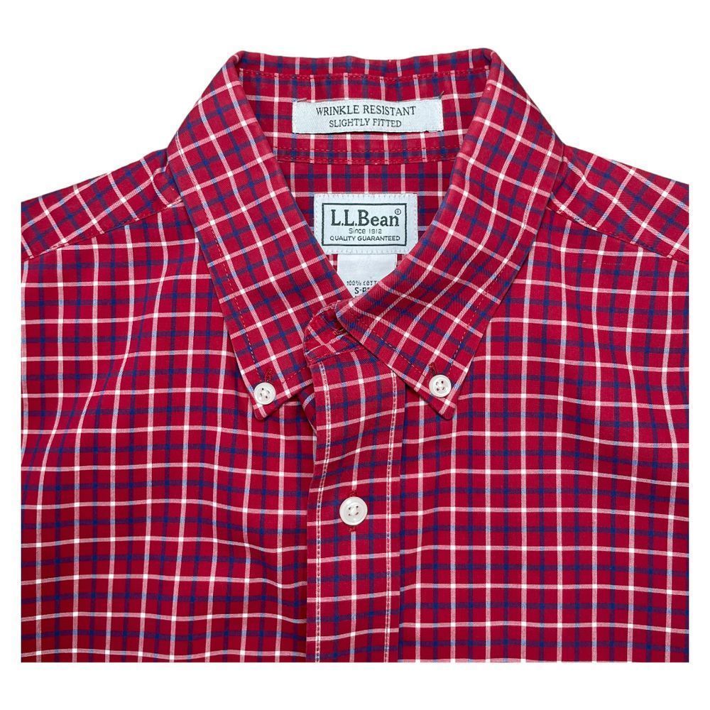 L.L.Bean Wrinkle-Resistant Shirt S-Reg